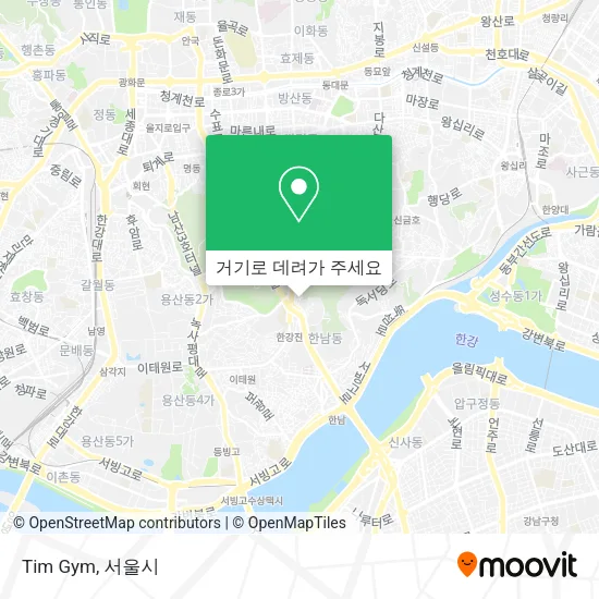 Tim Gym 지도