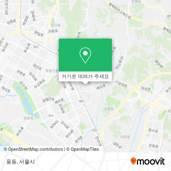 풍동 지도