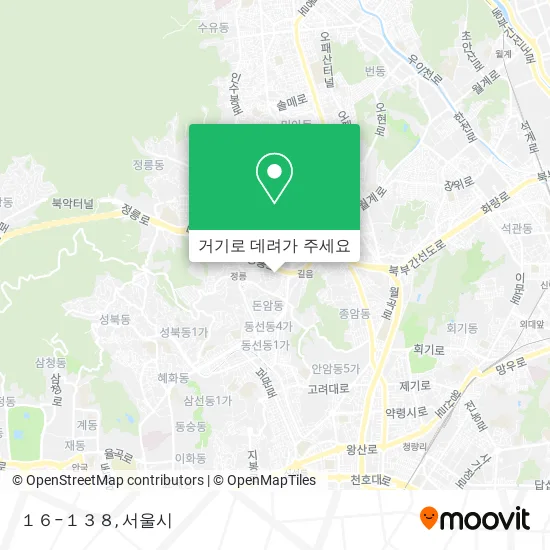 １６−１３８ 지도
