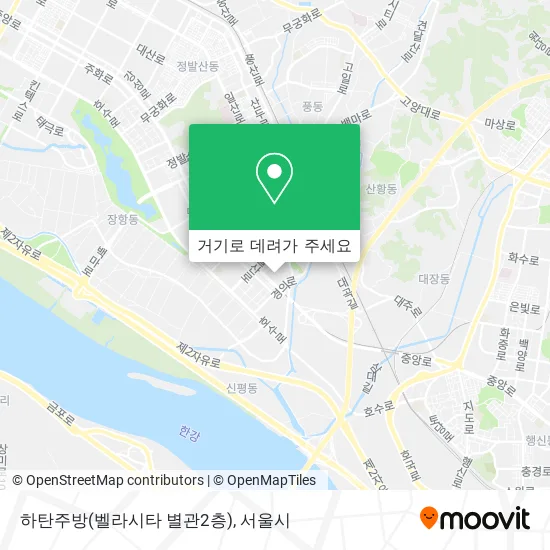 하탄주방(벨라시타 별관2층) 지도