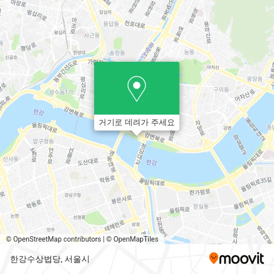 한강수상법당 지도