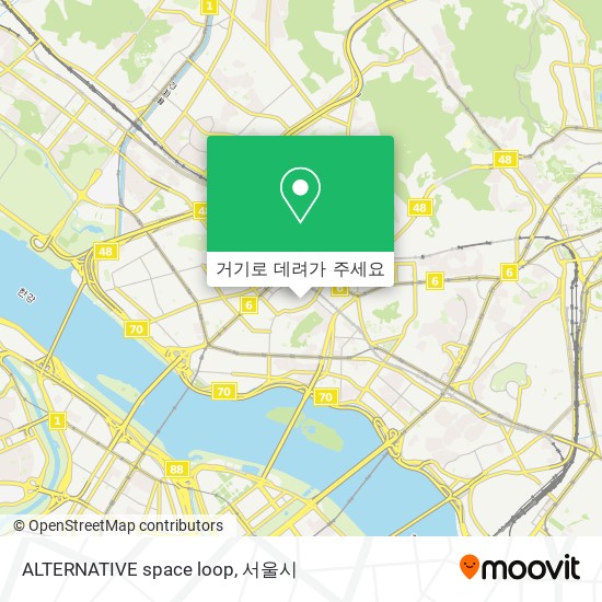 ALTERNATIVE space loop 지도