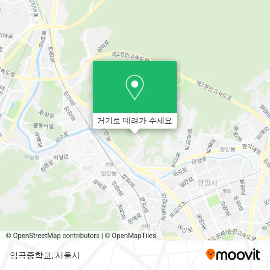임곡중학교 지도