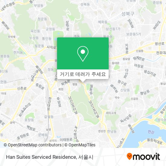 Han Suites Serviced Residence 지도