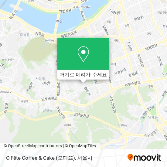 O'Fête Coffee & Cake (오페뜨) 지도