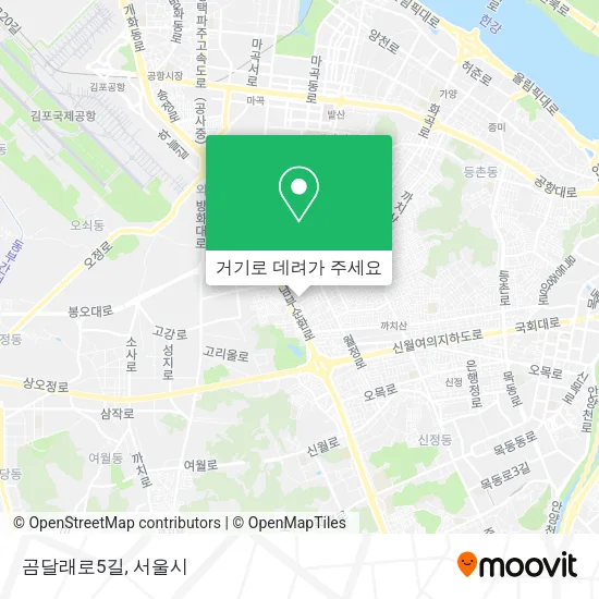 곰달래로5길 지도