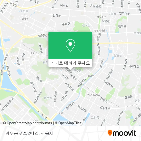 먼우금로252번길 지도