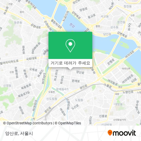양산로 지도