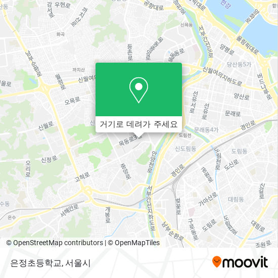 은정초등학교 지도