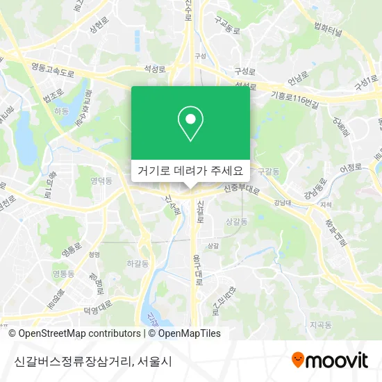 신갈버스정류장삼거리 지도