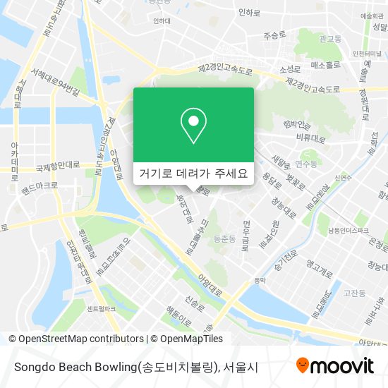 Songdo Beach Bowling(송도비치볼링) 지도