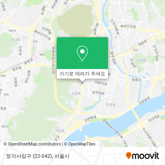 정각사입구 (22-042) 지도