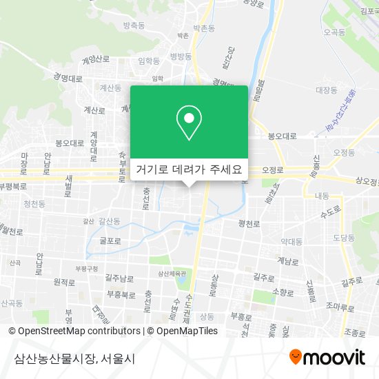 삼산농산물시장 지도