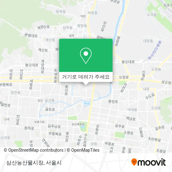 삼산농산물시장 지도