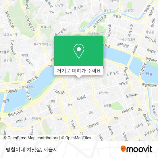 병철이네 치맛살 지도