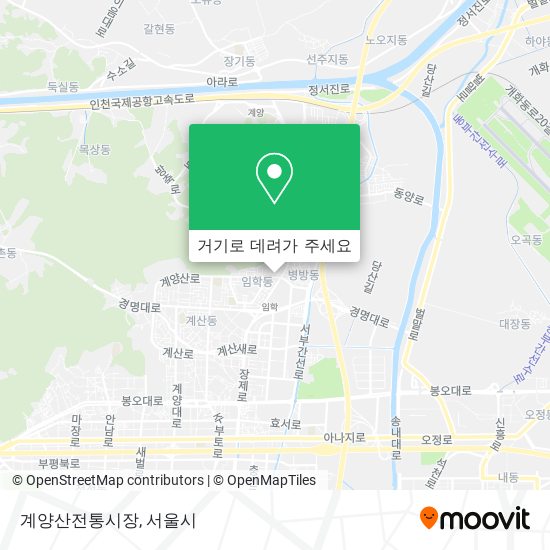 계양산전통시장 지도