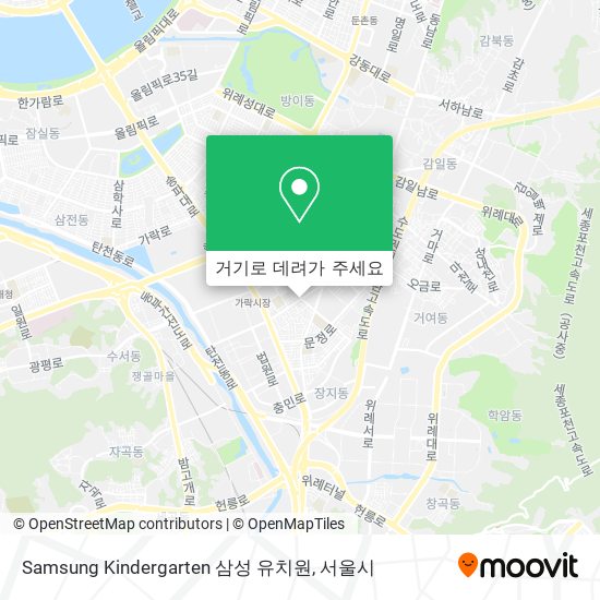 Samsung Kindergarten 삼성 유치원 지도