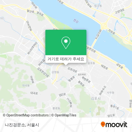 나진검문소 지도
