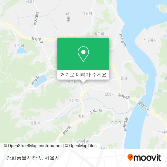 강화풍물시장앞 지도