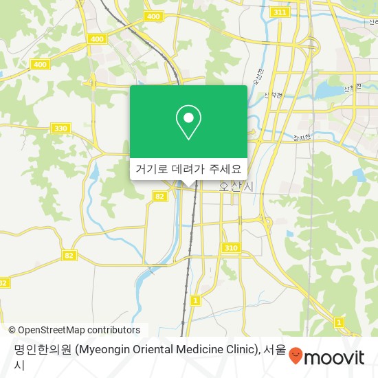 명인한의원 (Myeongin Oriental Medicine Clinic) 지도