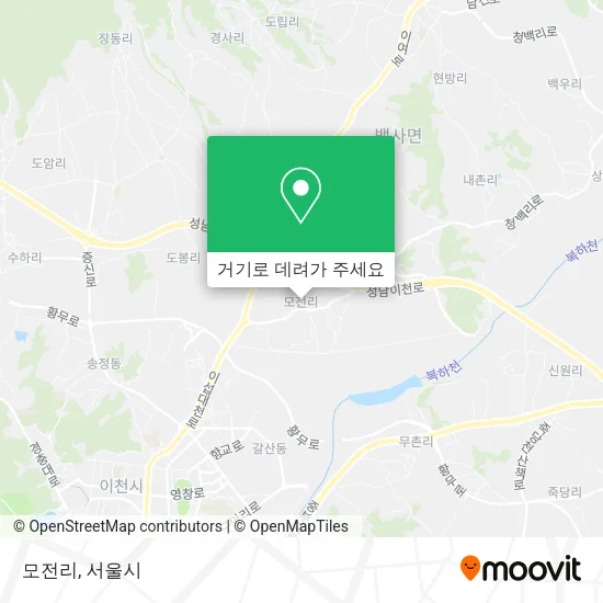 모전리 지도