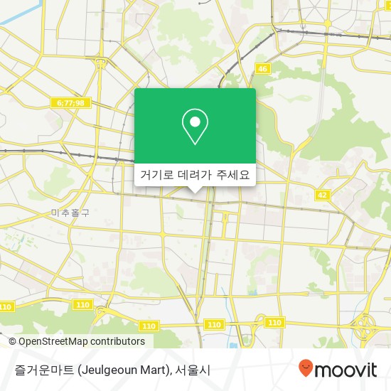 즐거운마트 (Jeulgeoun Mart) 지도