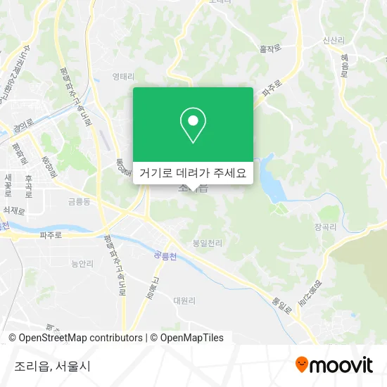 조리읍 지도
