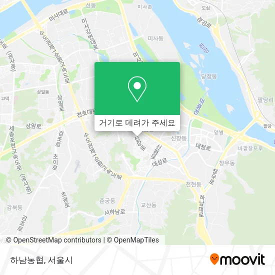 하남농협 지도