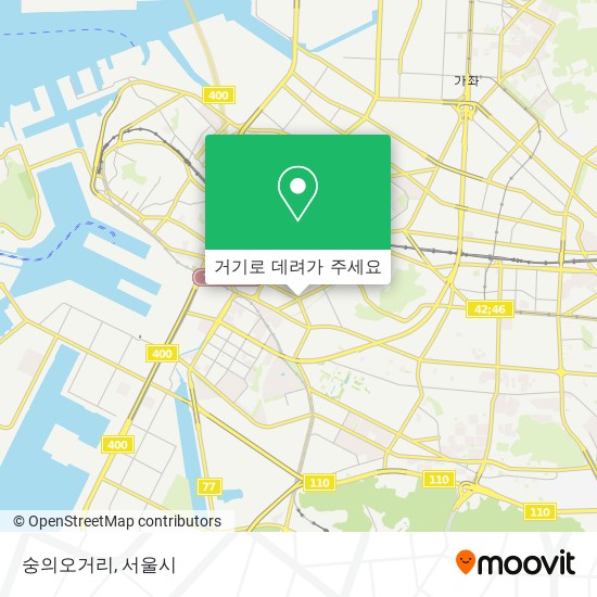 숭의오거리 지도