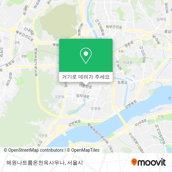 해원나트륨온천옥사우나 지도