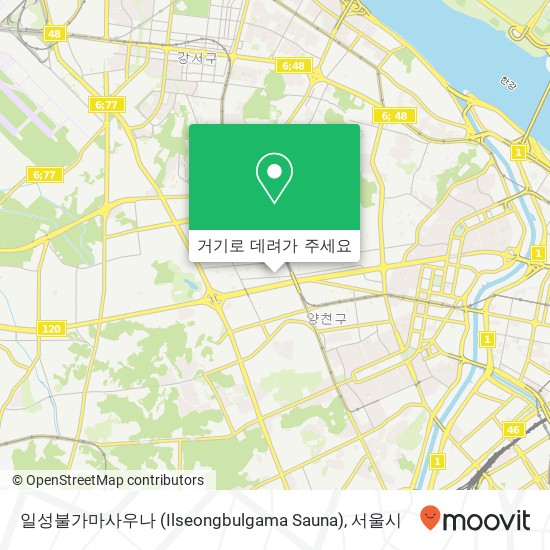 일성불가마사우나 (Ilseongbulgama Sauna) 지도