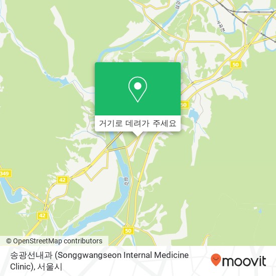 송광선내과 (Songgwangseon Internal Medicine Clinic) 지도