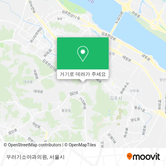 꾸러기소아과의원 지도