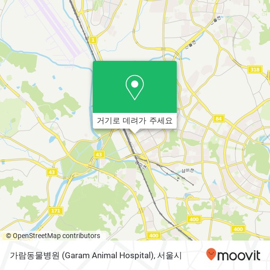 가람동물병원 (Garam Animal Hospital) 지도
