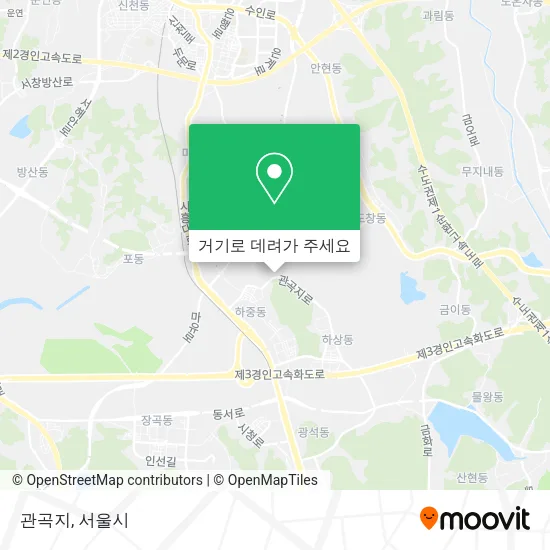 관곡지 지도