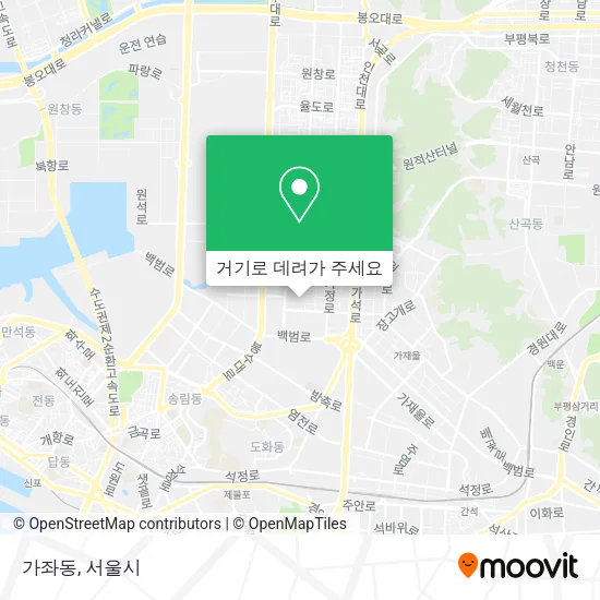 가좌동 지도