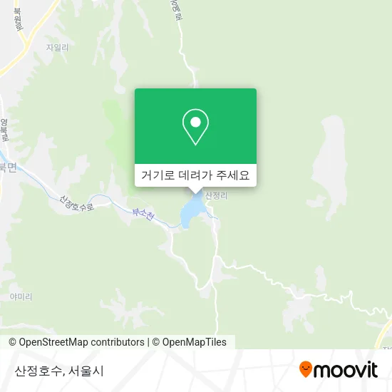 산정호수 지도