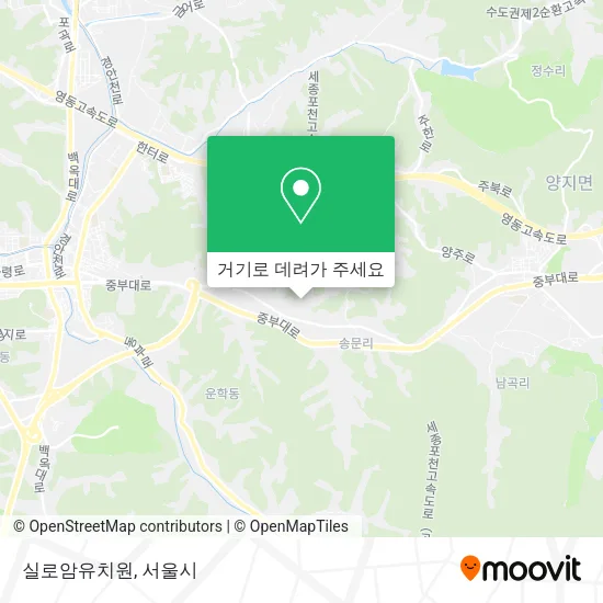 실로암유치원 지도