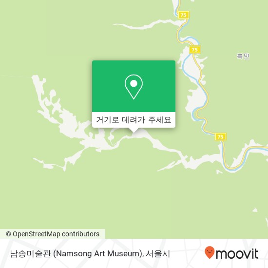 남송미술관 (Namsong Art Museum) 지도