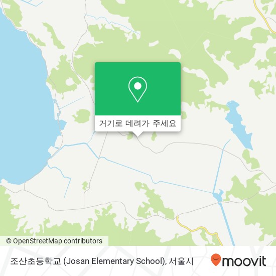 조산초등학교 (Josan Elementary School) 지도