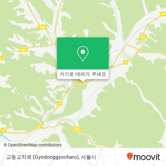 교동교차로 (Gyodonggyocharo) 지도