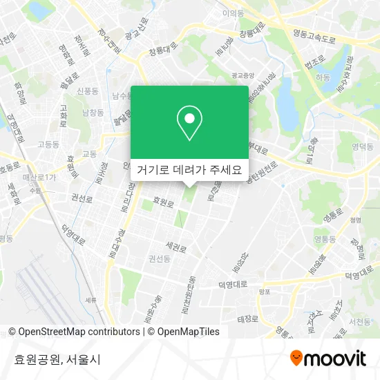 효원공원 지도
