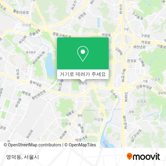 영덕동 지도
