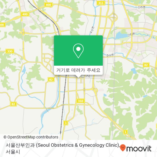 서울산부인과 (Seoul Obstetrics & Gynecology Clinic) 지도