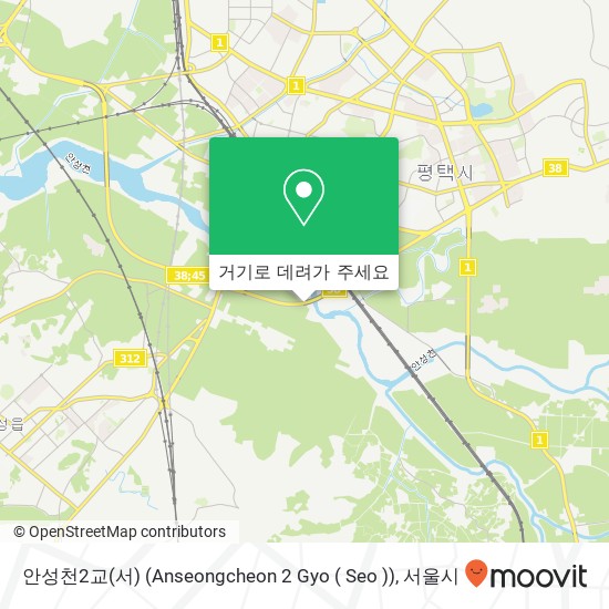 안성천2교(서) (Anseongcheon 2 Gyo ( Seo )) 지도