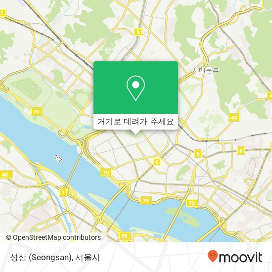 성산 (Seongsan) 지도