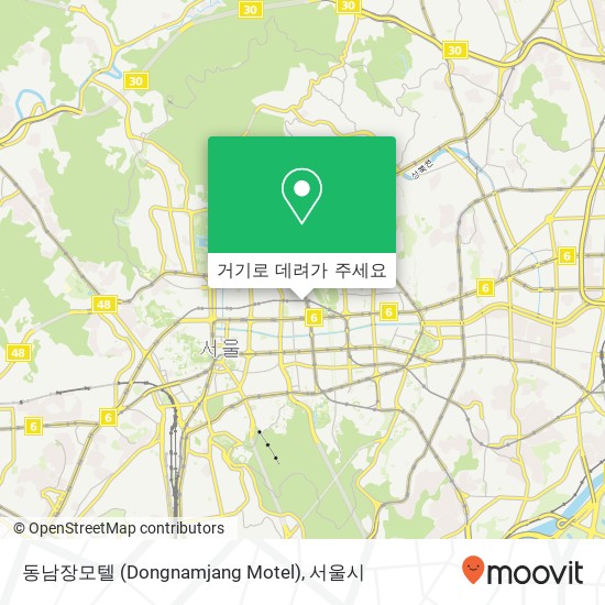 동남장모텔 (Dongnamjang Motel) 지도