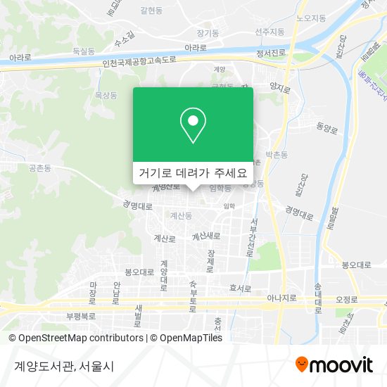 계양도서관 지도
