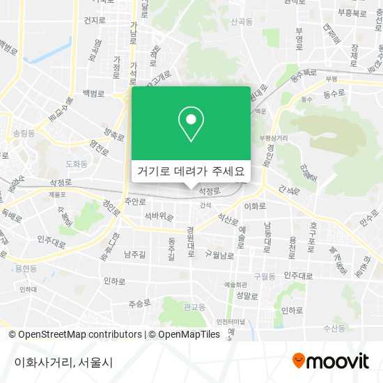 이화사거리 지도