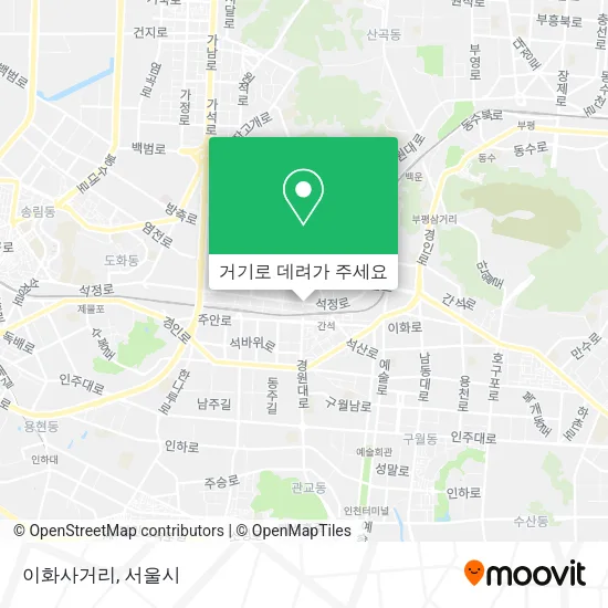 이화사거리 지도